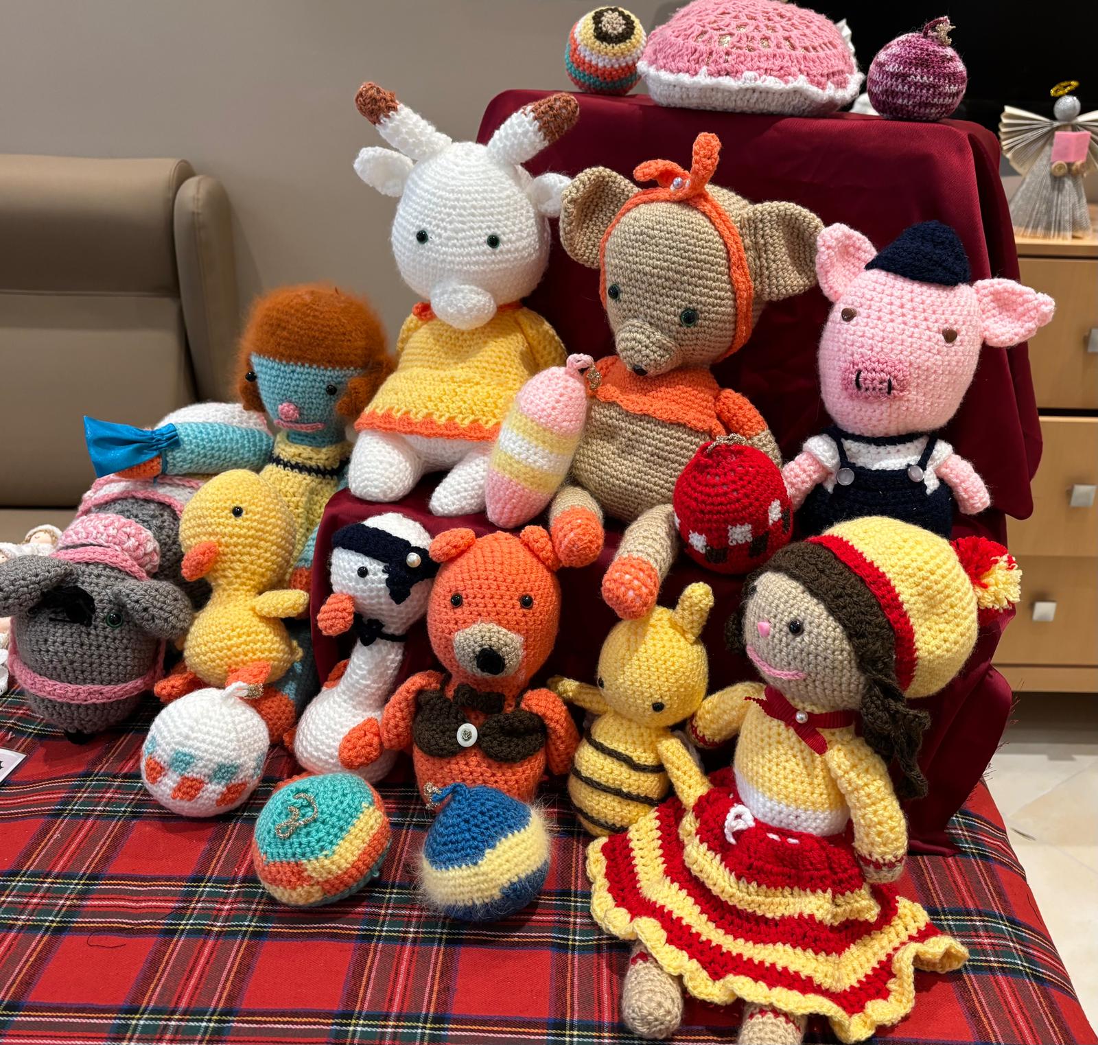 Animaux tricotés